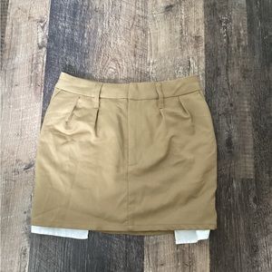 Khaki Skirt 🤎